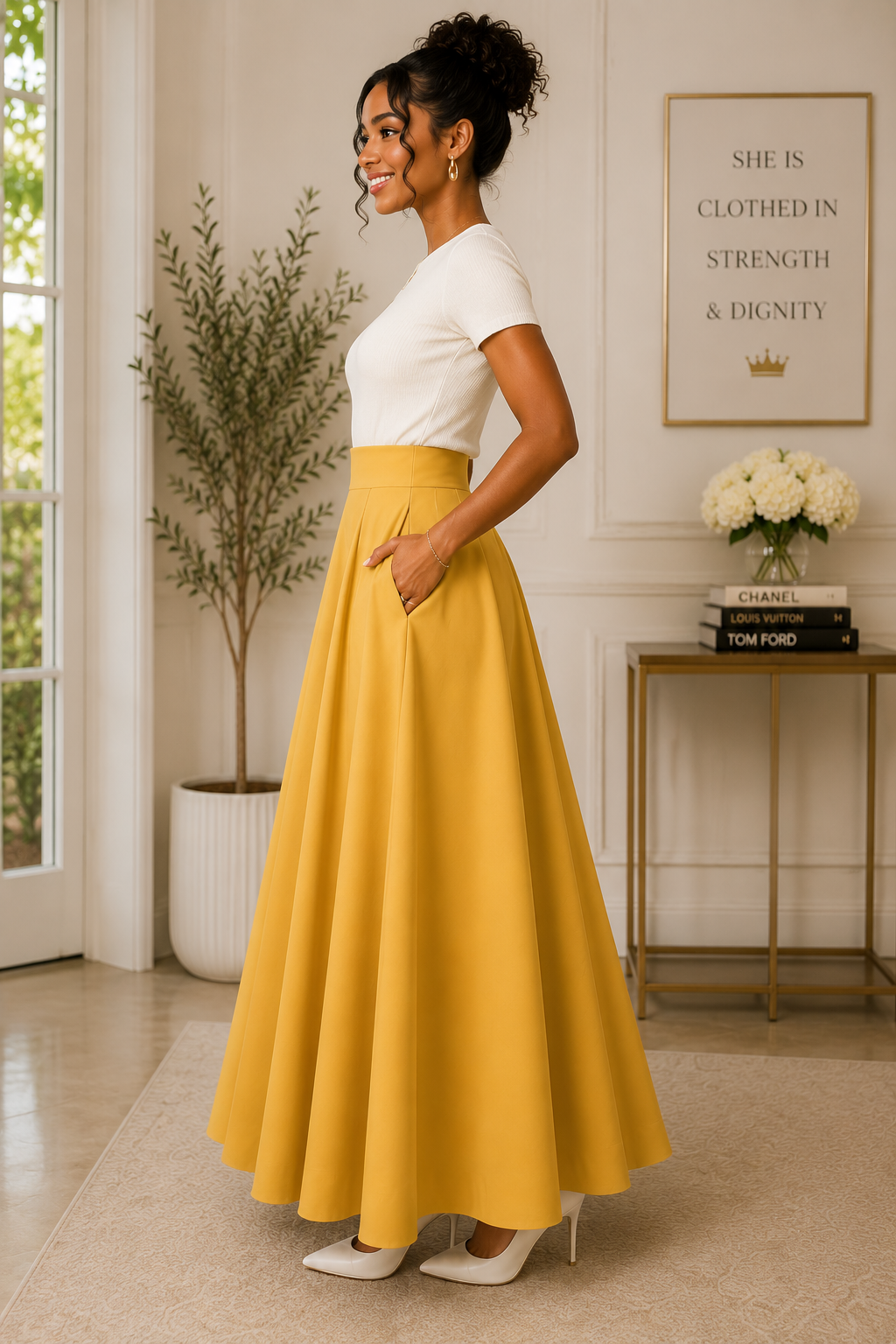 The Esther Maxi Skirt| PREORDER