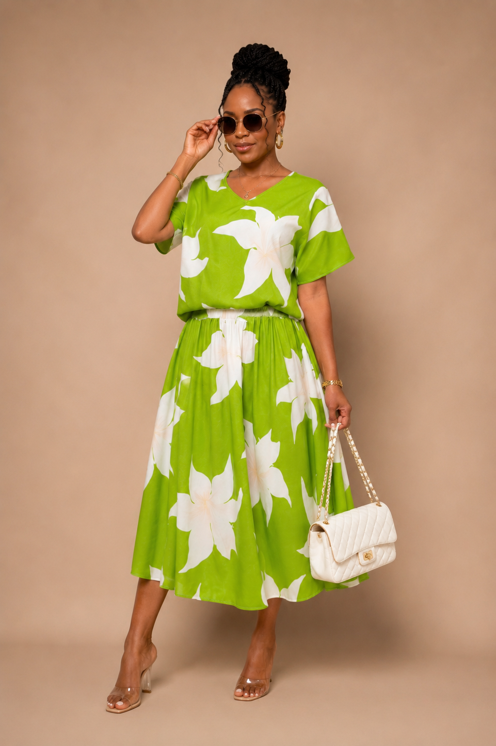 Bloom in Grace Skirt Set