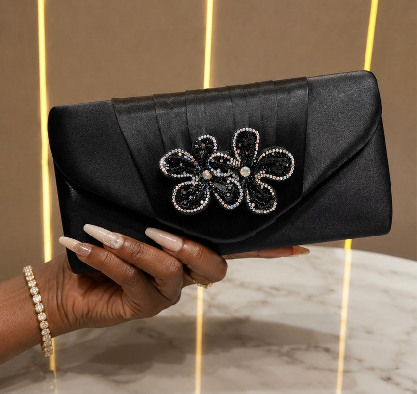 Midnight Grace Clutch