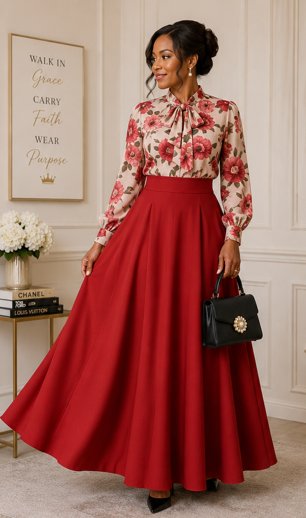 The Esther Maxi Skirt| PREORDER