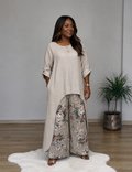 The Serenity Two Piece Linen Set