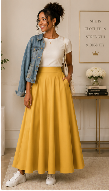 The Esther Maxi Skirt| PREORDER