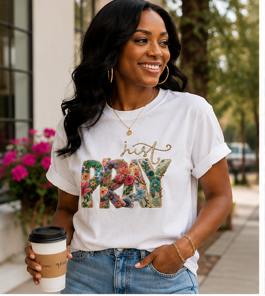 Just Pray Graphic Tee