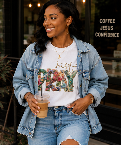 Just Pray Graphic Tee