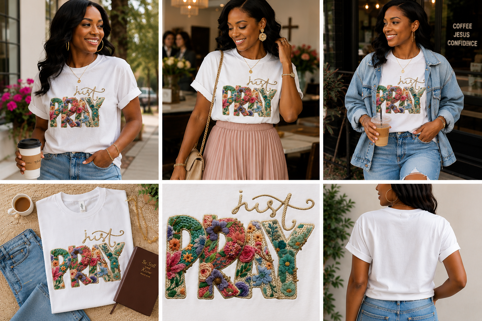 Just Pray Graphic Tee
